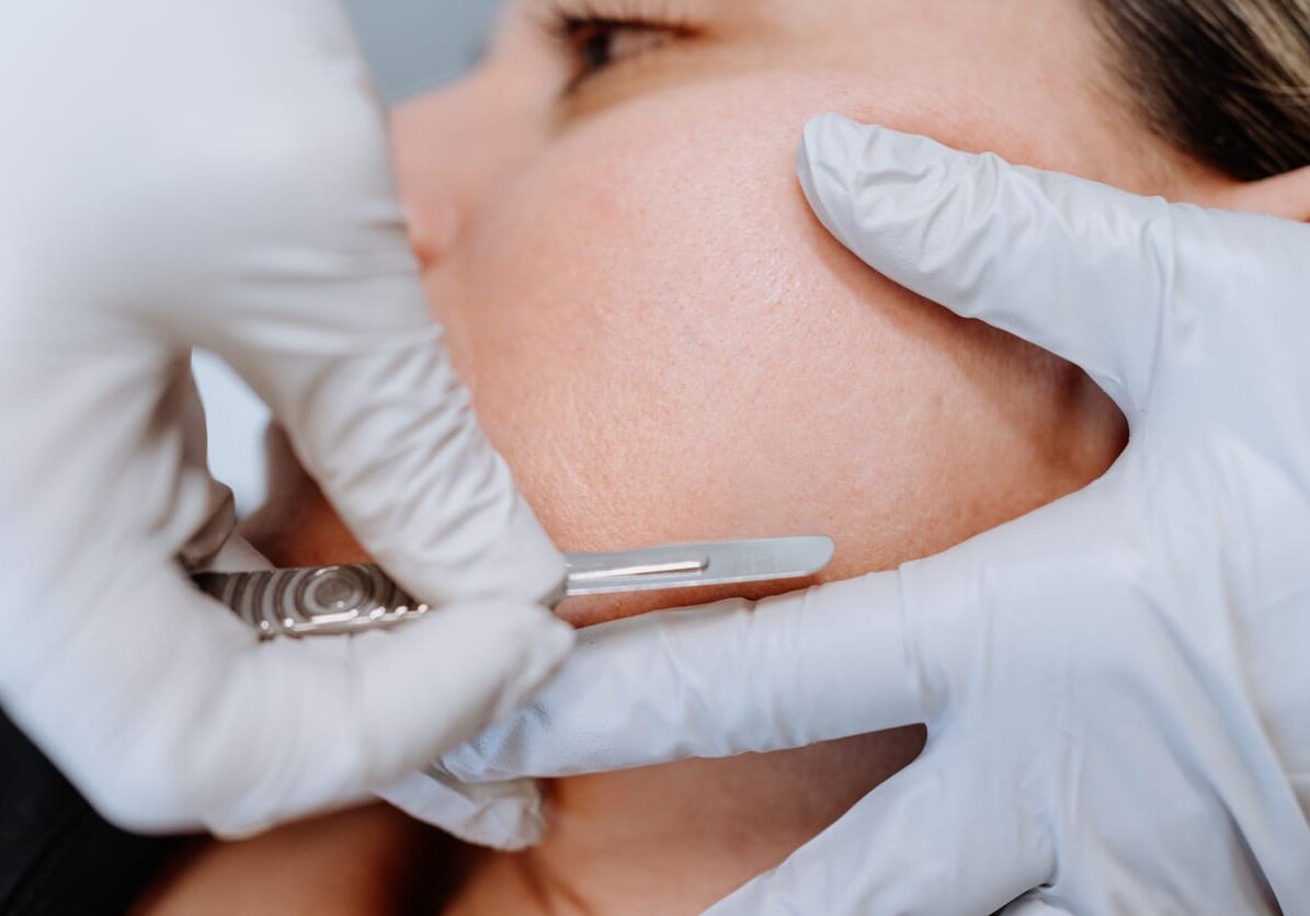 Podiatrist working spa